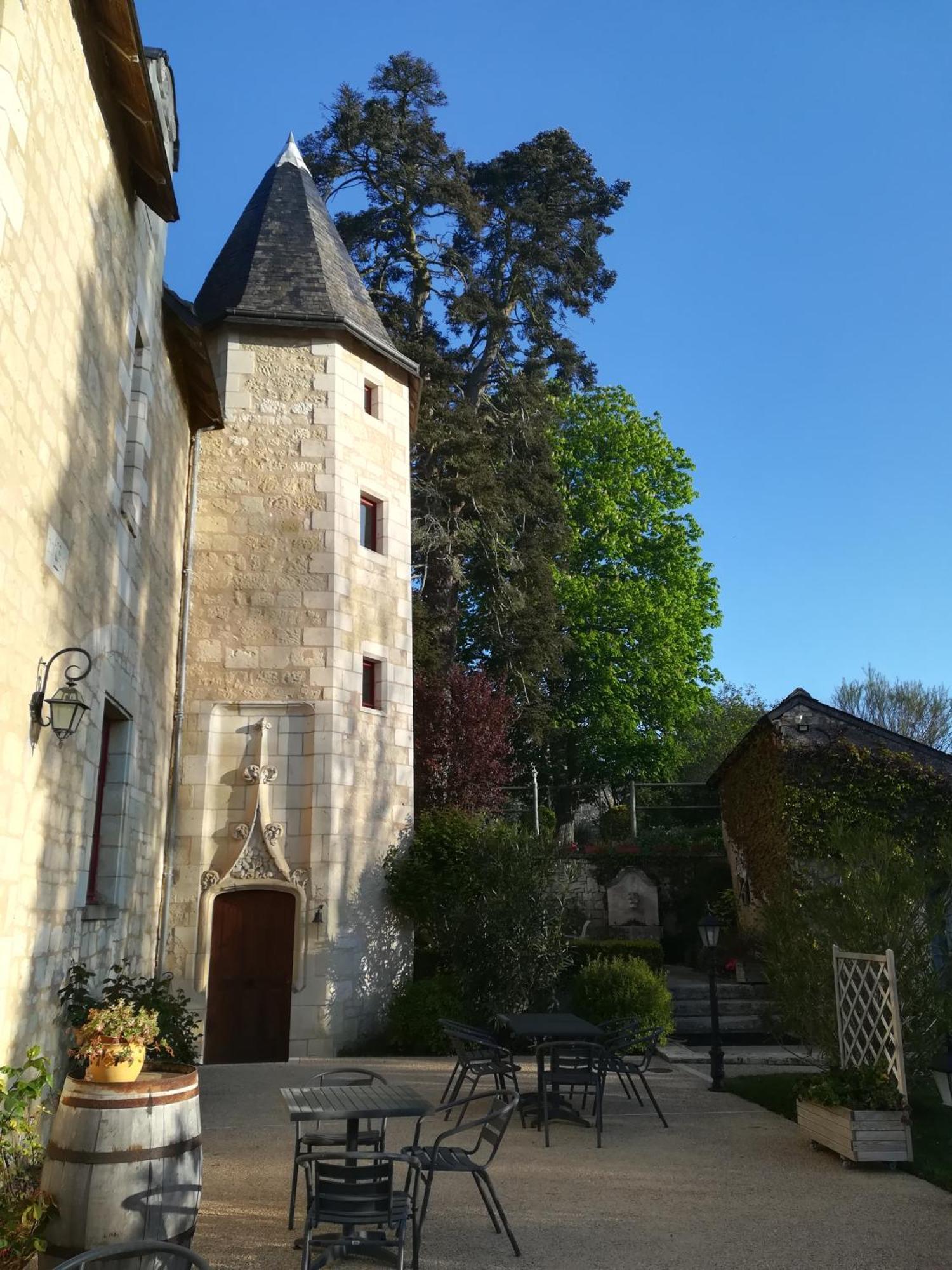 Manoir De L'Abbaye Bed & Breakfast Seuilly Exterior photo